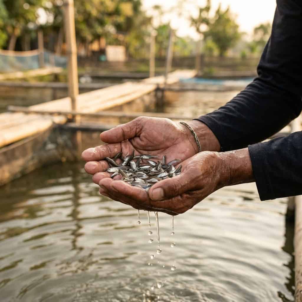 Benih ikan berkualitas di tangan peternak